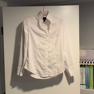 Size 4 worthington white dress shirt